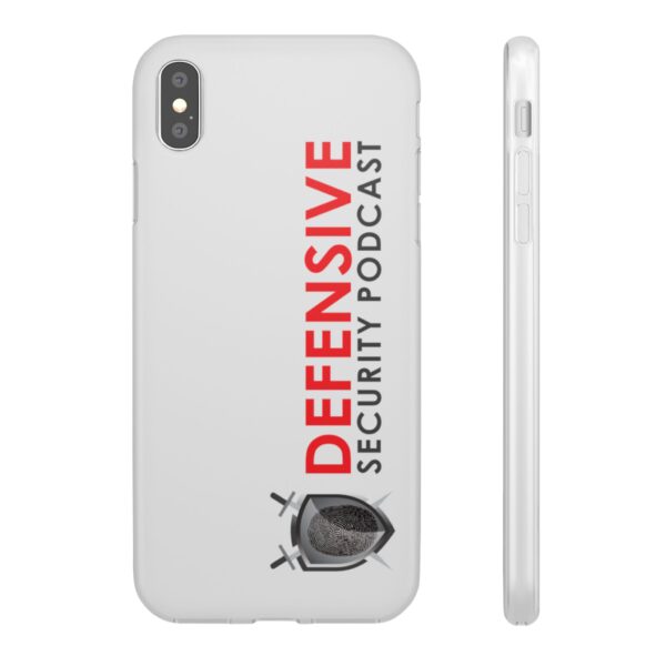 Defensive Security Podcast Flexi Case, Phone Cover, Custom Phone Case, Gifts for Podcast Lovers, Protective Phone Accessory - Image 107