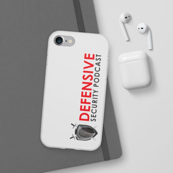 Defensive Security Podcast Flexi Case, Phone Cover, Custom Phone Case, Gifts for Podcast Lovers, Protective Phone Accessory - Image 89