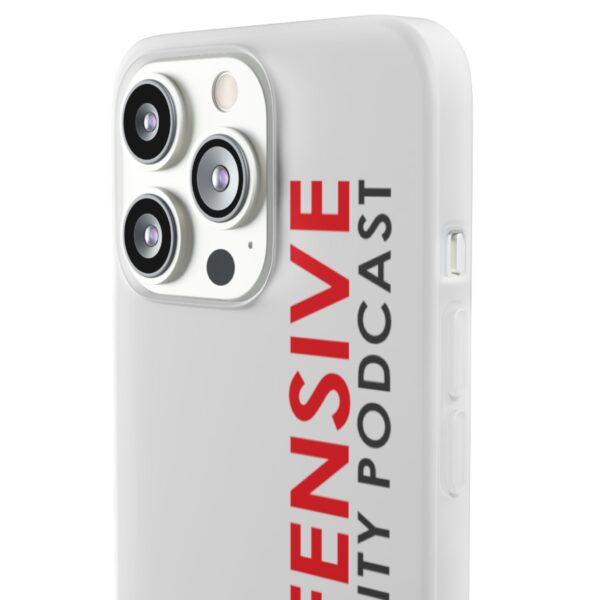 Defensive Security Podcast Flexi Case, Phone Cover, Custom Phone Case, Gifts for Podcast Lovers, Protective Phone Accessory - Image 134