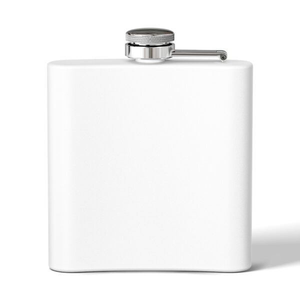 Defensive Security Podcast Flask, 6oz Stainless Steel Beverage Holder, Gift for Fans, Travel Flask, Personalized Hip Flask - Image 2