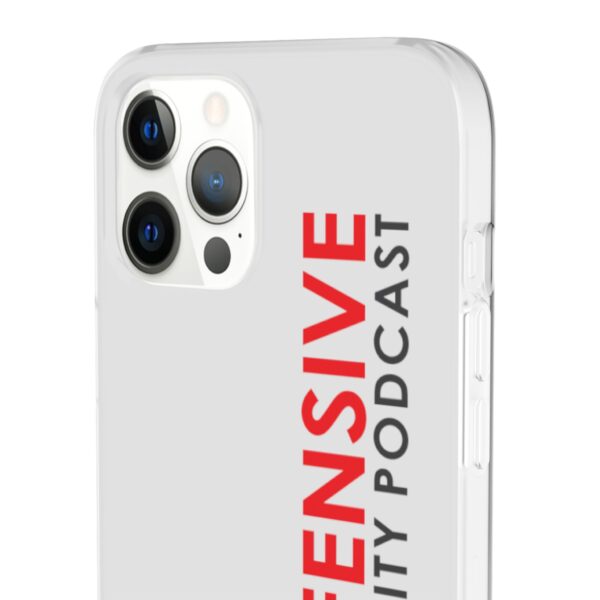 Defensive Security Podcast Flexi Case, Phone Cover, Custom Phone Case, Gifts for Podcast Lovers, Protective Phone Accessory - Image 53