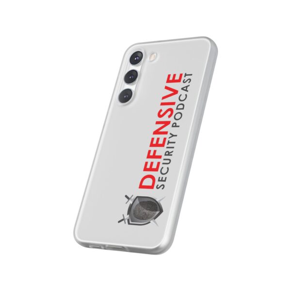 Defensive Security Podcast Flexi Case, Phone Cover, Custom Phone Case, Gifts for Podcast Lovers, Protective Phone Accessory - Image 220