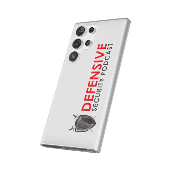 Defensive Security Podcast Flexi Case, Phone Cover, Custom Phone Case, Gifts for Podcast Lovers, Protective Phone Accessory - Image 224