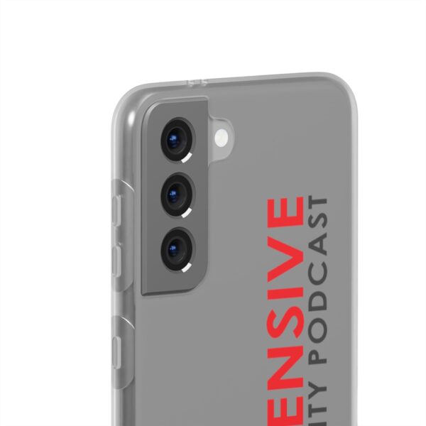 Defensive Security Podcast Flexi Case, Phone Cover, Custom Phone Case, Gifts for Podcast Lovers, Protective Phone Accessory - Image 165
