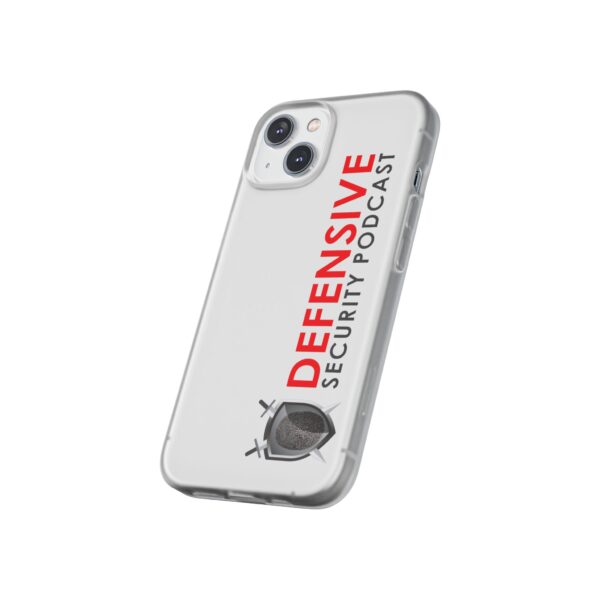 Defensive Security Podcast Flexi Case, Phone Cover, Custom Phone Case, Gifts for Podcast Lovers, Protective Phone Accessory - Image 200