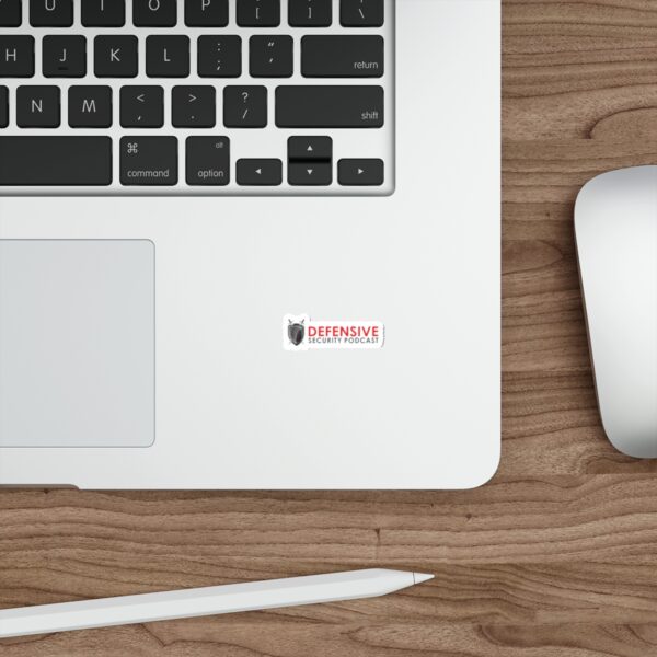 Defensive Security Podcast Die-Cut Stickers, Laptop Decals, Car Stickers, Gifts for Podcasters, Security Enthusiasts - Image 2