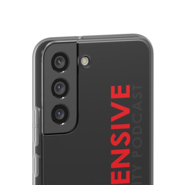 Defensive Security Podcast Flexi Case, Phone Cover, Custom Phone Case, Gifts for Podcast Lovers, Protective Phone Accessory - Image 189