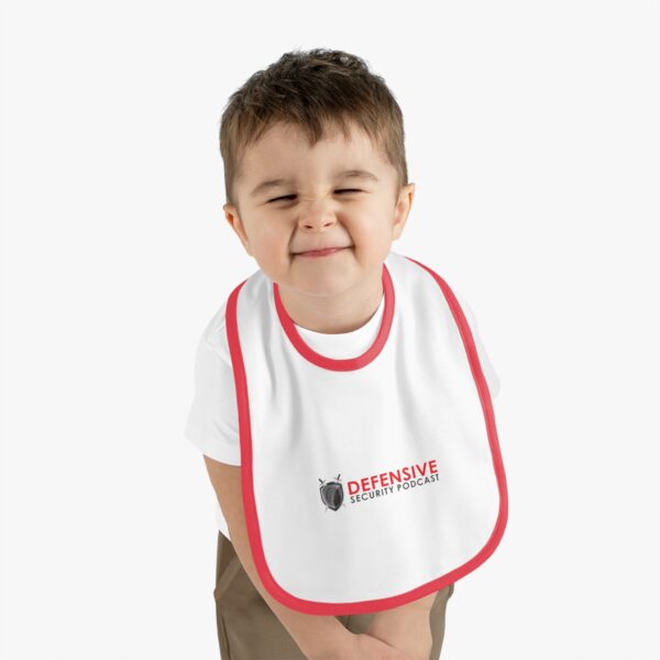 Baby Bib with Contrast Trim - Perfect for Gift, Baby Shower, Playtime, Newborns, and Everyday Use - Image 6