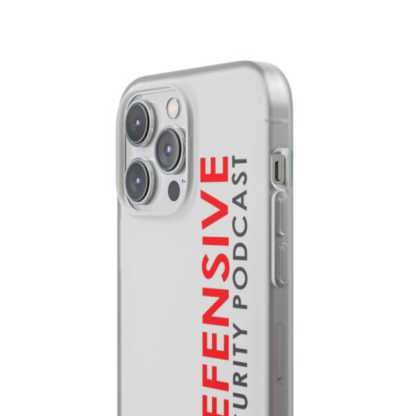 Defensive Security Podcast Flexi Case, Phone Cover, Custom Phone Case, Gifts for Podcast Lovers, Protective Phone Accessory - Image 238