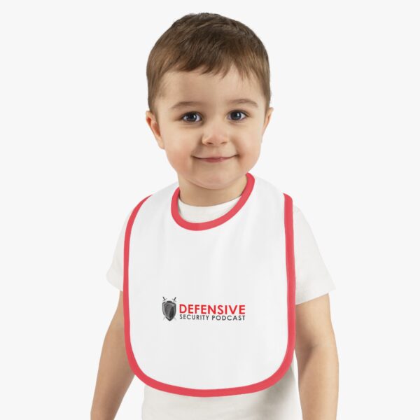 Baby Bib with Contrast Trim - Perfect for Gift, Baby Shower, Playtime, Newborns, and Everyday Use - Image 5