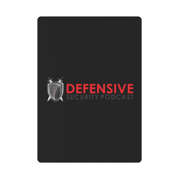 Defensive Security Poker Cards, Custom Playing Cards, Game Night Essentials, Gifts for Gamers, Unique Collectibles