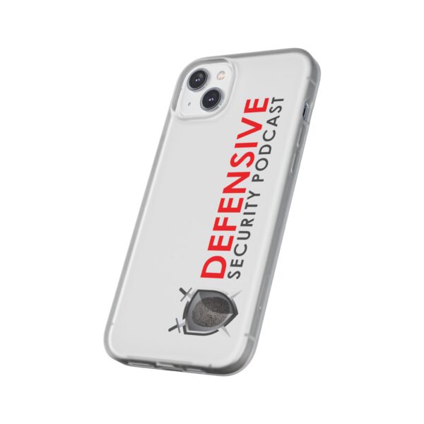 Defensive Security Podcast Flexi Case, Phone Cover, Custom Phone Case, Gifts for Podcast Lovers, Protective Phone Accessory - Image 208