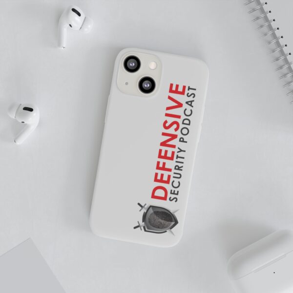 Defensive Security Podcast Flexi Case, Phone Cover, Custom Phone Case, Gifts for Podcast Lovers, Protective Phone Accessory - Image 141