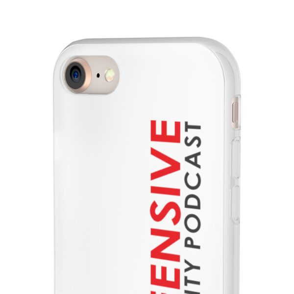 Defensive Security Podcast Flexi Case, Phone Cover, Custom Phone Case, Gifts for Podcast Lovers, Protective Phone Accessory - Image 2