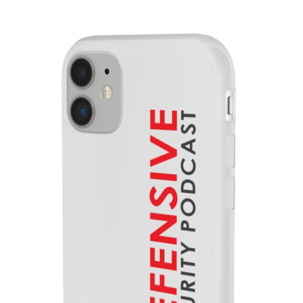 Defensive Security Podcast Flexi Case, Phone Cover, Custom Phone Case, Gifts for Podcast Lovers, Protective Phone Accessory - Image 68