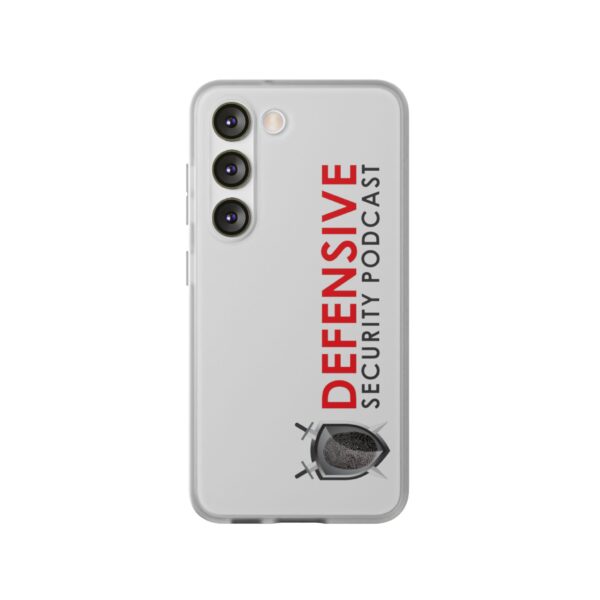 Defensive Security Podcast Flexi Case, Phone Cover, Custom Phone Case, Gifts for Podcast Lovers, Protective Phone Accessory - Image 241