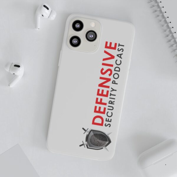 Defensive Security Podcast Flexi Case, Phone Cover, Custom Phone Case, Gifts for Podcast Lovers, Protective Phone Accessory - Image 145