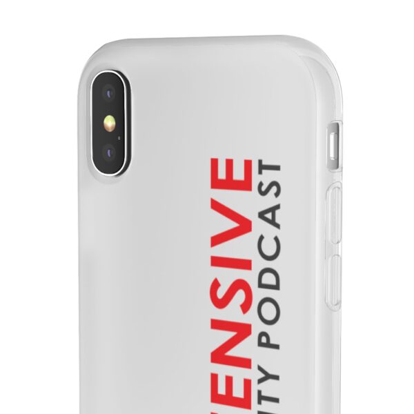 Defensive Security Podcast Flexi Case, Phone Cover, Custom Phone Case, Gifts for Podcast Lovers, Protective Phone Accessory - Image 8