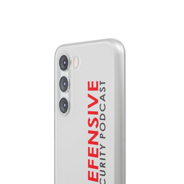 Defensive Security Podcast Flexi Case, Phone Cover, Custom Phone Case, Gifts for Podcast Lovers, Protective Phone Accessory - Image 214
