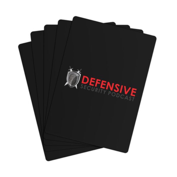 Defensive Security Poker Cards, Custom Playing Cards, Game Night Essentials, Gifts for Gamers, Unique Collectibles - Image 3