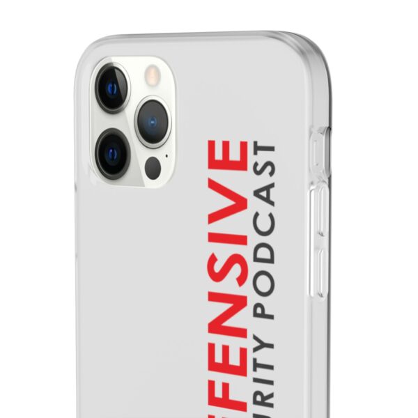 Defensive Security Podcast Flexi Case, Phone Cover, Custom Phone Case, Gifts for Podcast Lovers, Protective Phone Accessory - Image 80