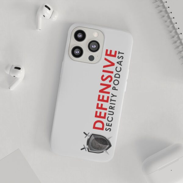 Defensive Security Podcast Flexi Case, Phone Cover, Custom Phone Case, Gifts for Podcast Lovers, Protective Phone Accessory - Image 135