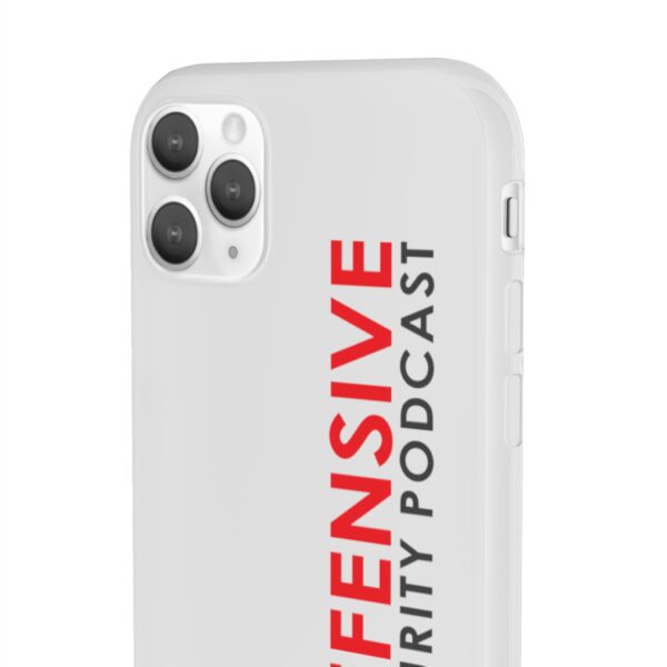 Defensive Security Podcast Flexi Case, Phone Cover, Custom Phone Case, Gifts for Podcast Lovers, Protective Phone Accessory - Image 41