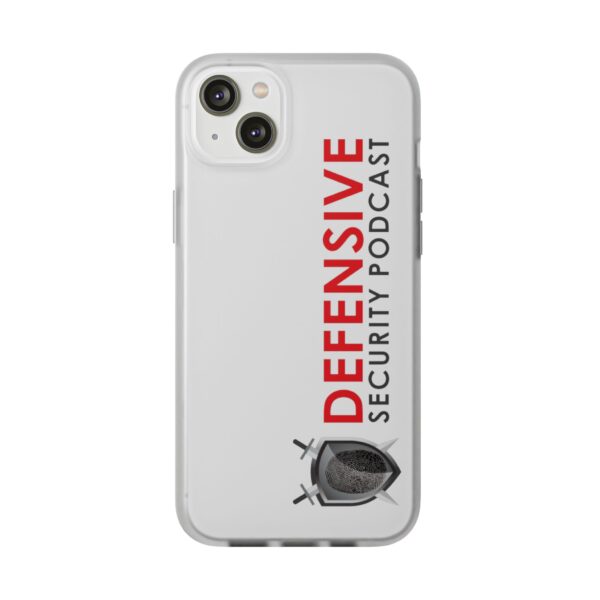 Defensive Security Podcast Flexi Case, Phone Cover, Custom Phone Case, Gifts for Podcast Lovers, Protective Phone Accessory - Image 233