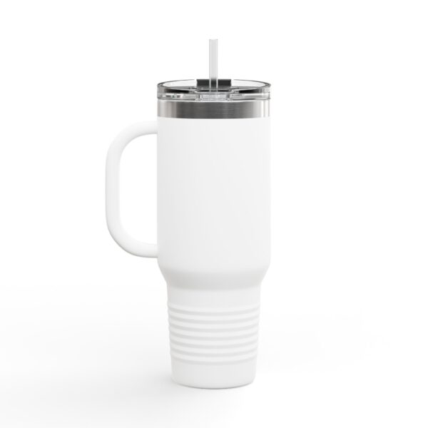 Insulated Travel Mug for On-the-Go, 40oz Hot & Cold Beverage Tumbler, Perfect for Road Trips, Coffee Lovers, Gifts for Him/Her - Image 4