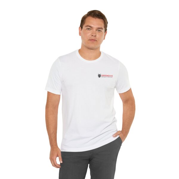 Defensive Tee, Unisex Casual Top, Gift for Him or Her, Personalized Graphic Tee, Everyday Wear - Image 7