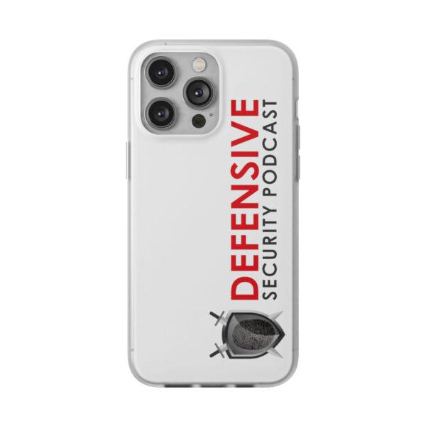 Defensive Security Podcast Flexi Case, Phone Cover, Custom Phone Case, Gifts for Podcast Lovers, Protective Phone Accessory - Image 237