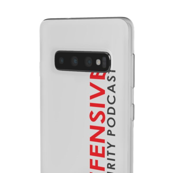 Defensive Security Podcast Flexi Case, Phone Cover, Custom Phone Case, Gifts for Podcast Lovers, Protective Phone Accessory - Image 120