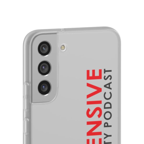 Defensive Security Podcast Flexi Case, Phone Cover, Custom Phone Case, Gifts for Podcast Lovers, Protective Phone Accessory - Image 192