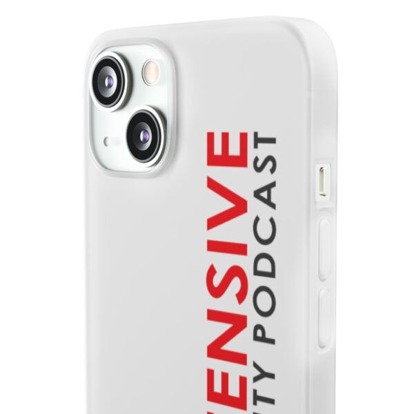 Defensive Security Podcast Flexi Case, Phone Cover, Custom Phone Case, Gifts for Podcast Lovers, Protective Phone Accessory - Image 128