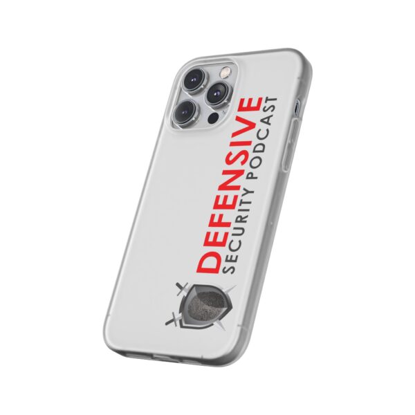 Defensive Security Podcast Flexi Case, Phone Cover, Custom Phone Case, Gifts for Podcast Lovers, Protective Phone Accessory - Image 212