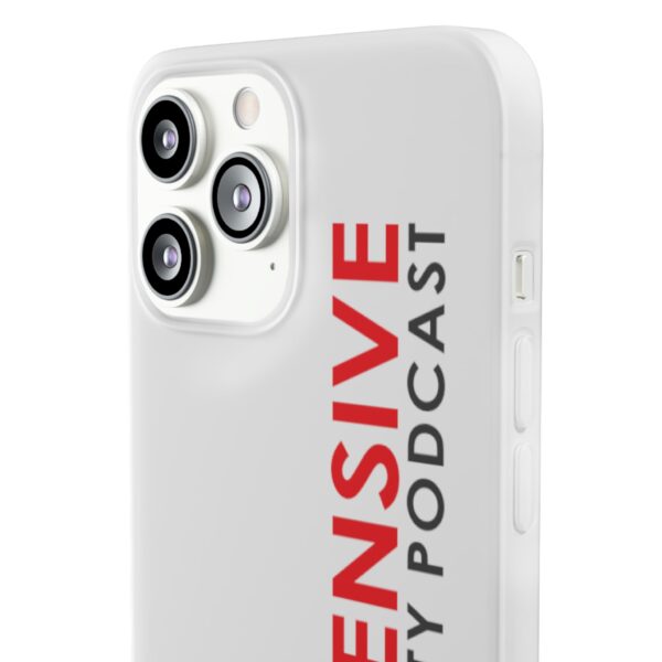 Defensive Security Podcast Flexi Case, Phone Cover, Custom Phone Case, Gifts for Podcast Lovers, Protective Phone Accessory - Image 144