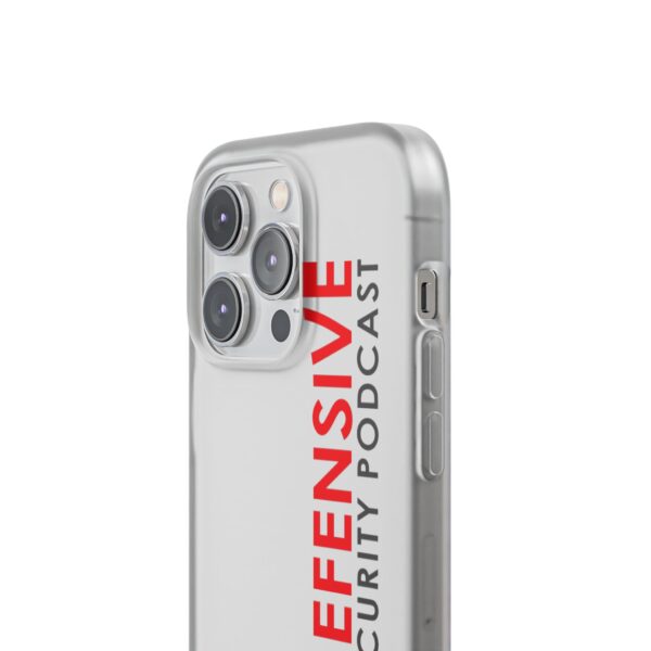 Defensive Security Podcast Flexi Case, Phone Cover, Custom Phone Case, Gifts for Podcast Lovers, Protective Phone Accessory - Image 202