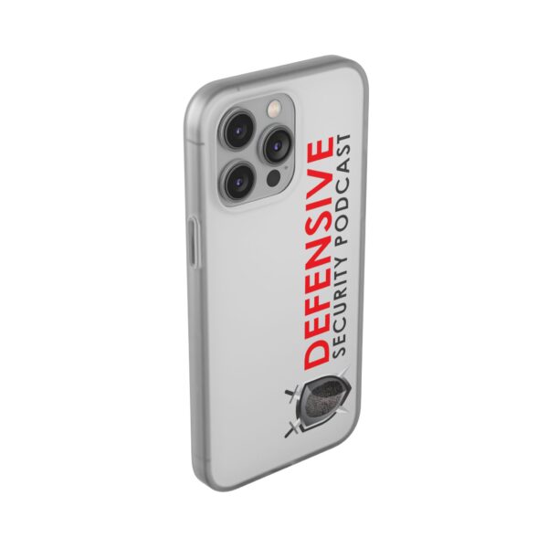 Defensive Security Podcast Flexi Case, Phone Cover, Custom Phone Case, Gifts for Podcast Lovers, Protective Phone Accessory - Image 239
