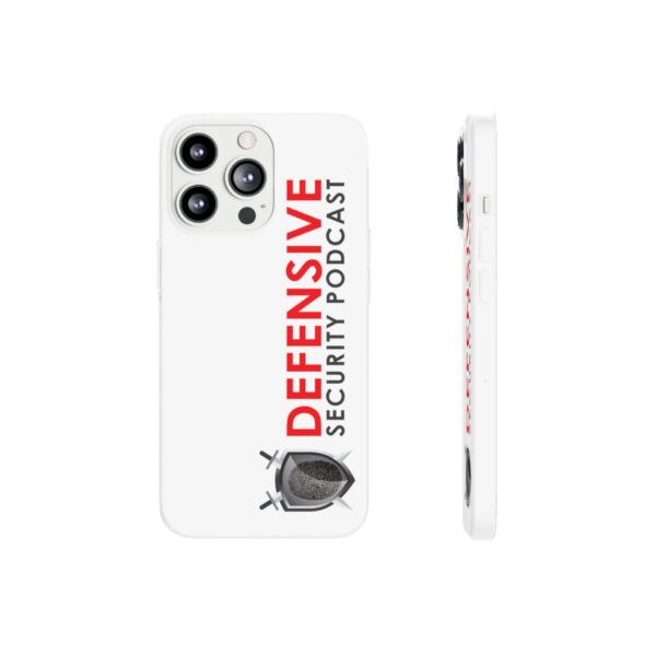 Defensive Security Podcast Flexi Case, Phone Cover, Custom Phone Case, Gifts for Podcast Lovers, Protective Phone Accessory - Image 133