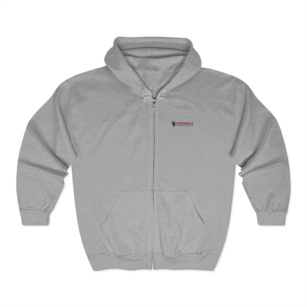 Unisex Heavy Blend Full Zip Hooded Sweatshirt - Cozy Fashion, Ideal for Relaxing Days, Great for Gifting, Stylish Casual Wear, Perfect [...] - Image 3