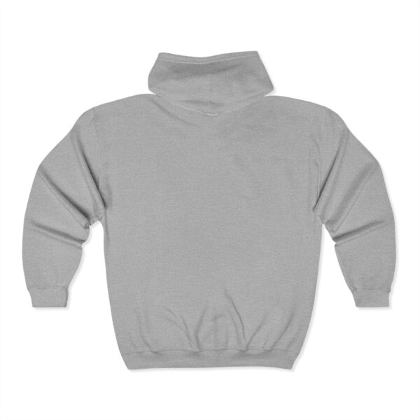 Unisex Heavy Blend Full Zip Hooded Sweatshirt - Cozy Fashion, Ideal for Relaxing Days, Great for Gifting, Stylish Casual Wear, Perfect [...] - Image 4