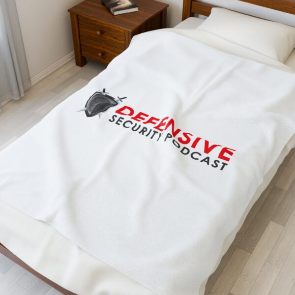 Cozy Velveteen Plush Blanket for Podcast Lovers | Perfect Gift for Halloween, Birthday, or Home Decor | Soft Throw for Comfort and [...] - Image 3